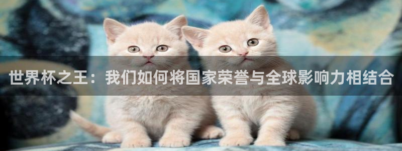 足球世界杯时间：世界杯之王：我们如何将国家荣誉与全球影响力相结合