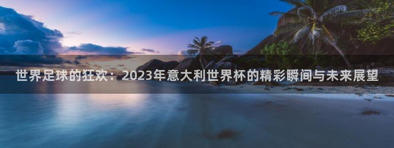 世界杯预选赛2026：世界足球的狂欢：2023年意大利世界杯的精彩瞬间与未来展望